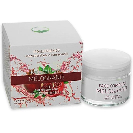 Crema Viso Rigenerante Antirughe Cell Regenerator Al Melograno Anallergico New