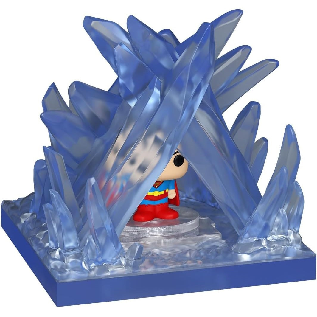 Funko Bitty Pop ! Town - Superman And The Fortress Of Solitude Nuovo Collezione