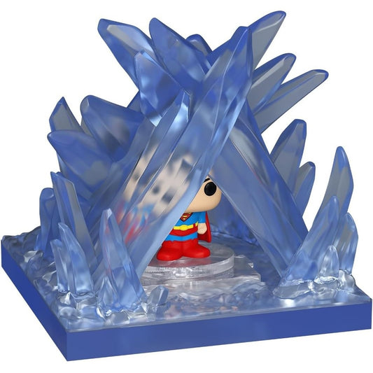 Funko Bitty Pop ! Town - Superman And The Fortress Of Solitude Nuovo Collezione