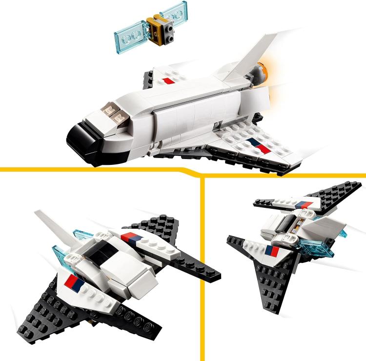 Lego - Creator - Set 31134 (3 In 1 Astronauta, Astronave Giocattolo) 144Pz 9+