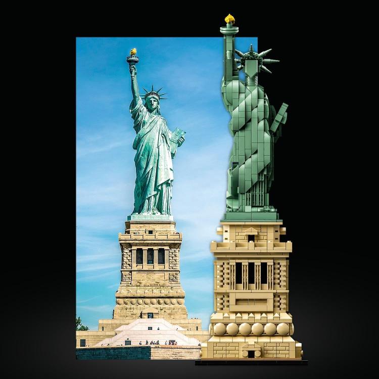 Lego - Architecture 21042 Statua Della Libertà 1685 Pezzi (Figure 100) 10+ Toys