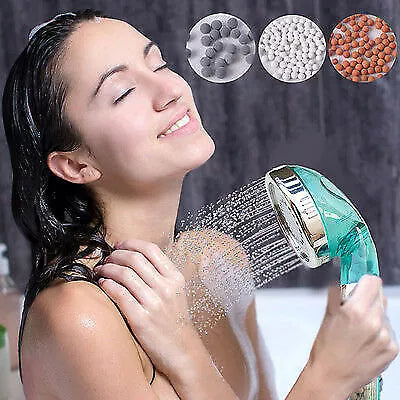 Telefono Soffione Per Doccia Doccetta Depuratore Ionizzante Con Sali Minerali