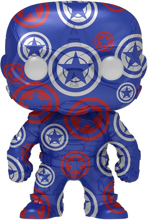 Funko Pop ! Tees Marvel Captain America 36 Art Series Special Edition T-Shirt L