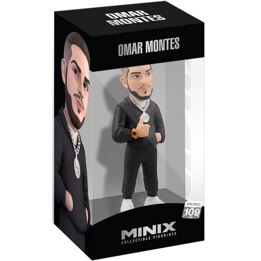 Minix - Omar Montes (Music 109) - Vinyl Figure Statuetta Collezione 12Cm Nuova