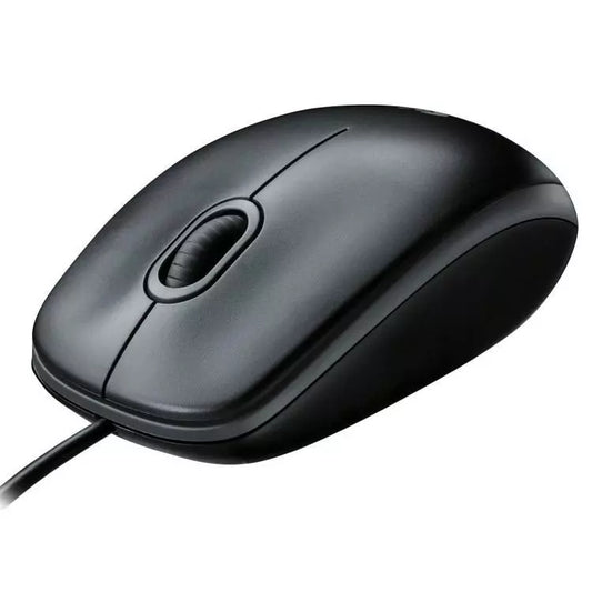 Logitech B100 Mouse Ottico Cablato Con Filo Usb 800 Dpi Ambidestro Windows Mac