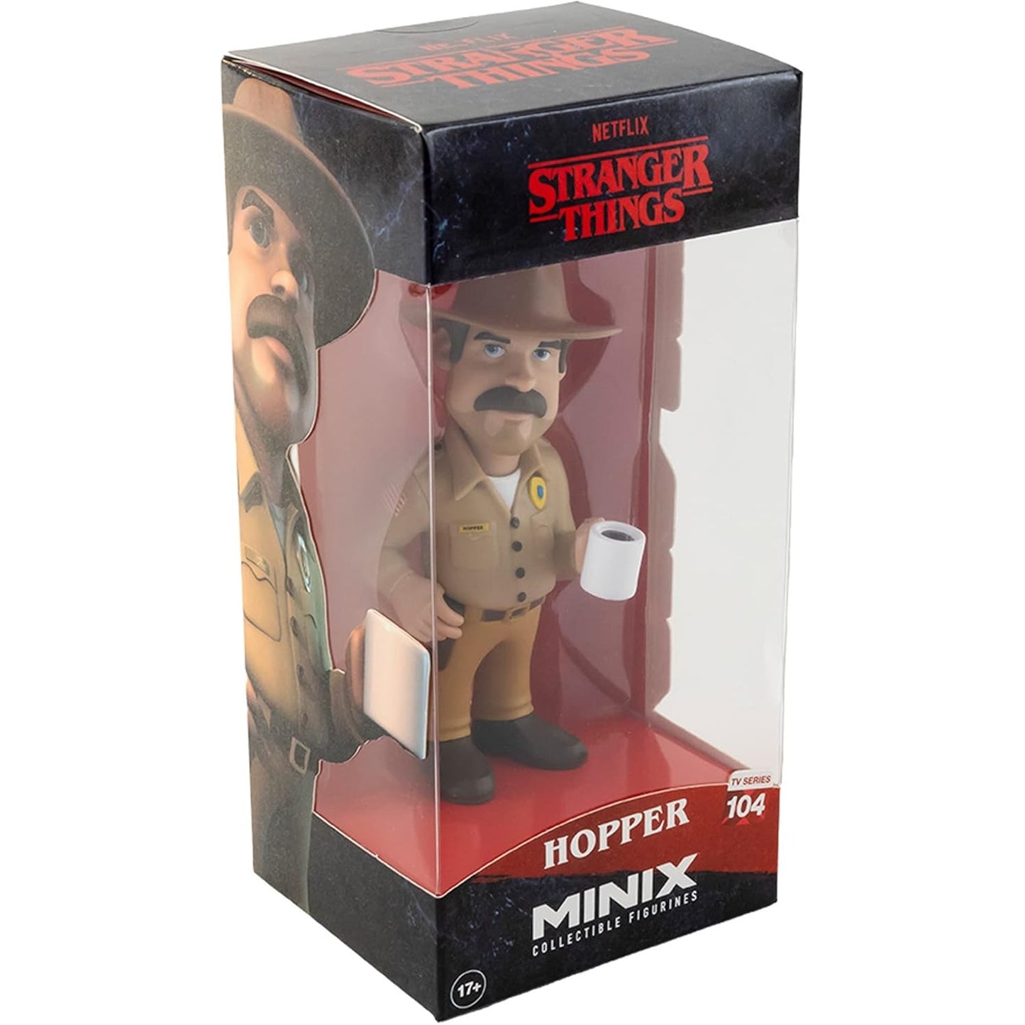 Minix: Netflix Stranger Things Hopper (Serie Tv 104) Figure 12Cm Statuetta