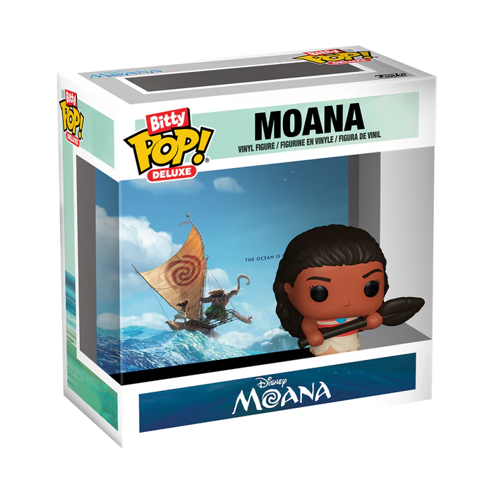 Funko Bitty Pop! Deluxe Disney Princess Moana Vinyl Figure Statuetta Collezione