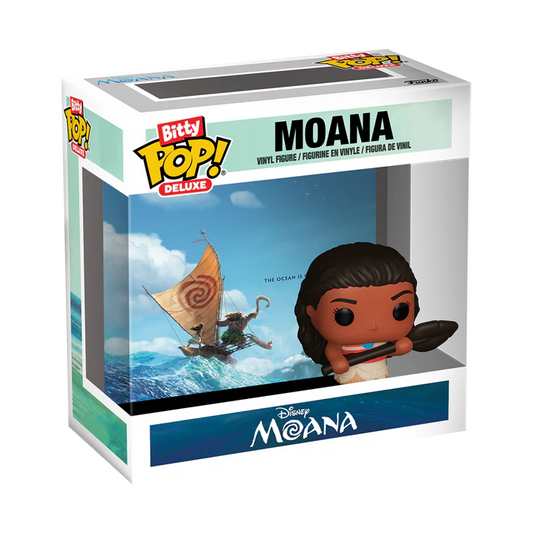 Funko Bitty Pop! Deluxe Disney Princess Moana Vinyl Figure Statuetta Collezione