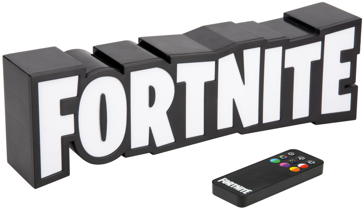 Paladone Lampada Fortnite Logo Light Lampada Luce Led Notturna + Telecomando