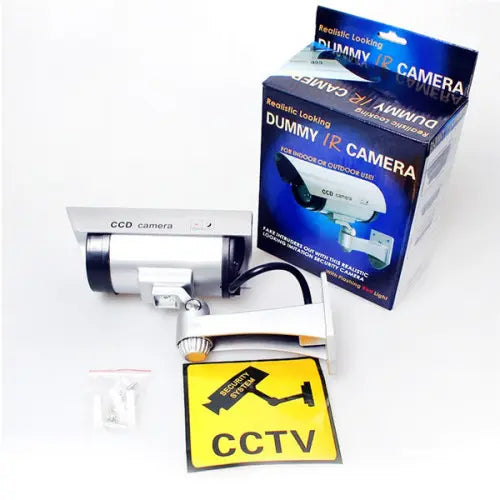 Telecamera Finta Videosorveglianza Esterno Video Sorveglianza Con Led Kit Cctv
