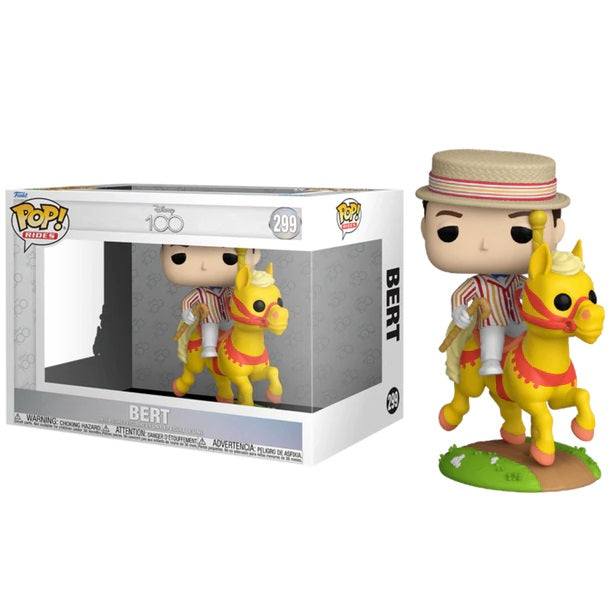 Funko Pop ! Disney 100Th - Mary Poppins (299) Bert Figure Anniversary Edition