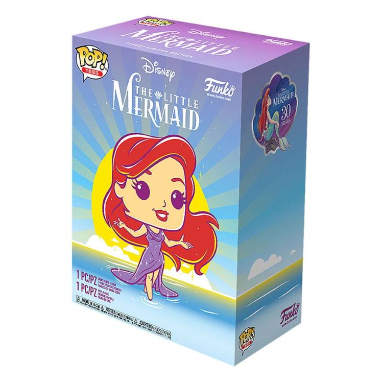 Funko Pop ! + Tees Disney The Little Mermaid - La Piccola Sirenetta T-Shirt Xl