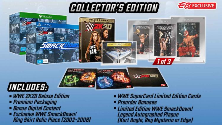 Wwe 2K20 Collector'S Edition Ps4 Italiano Play Station 4 Gioco Limited Wrestling