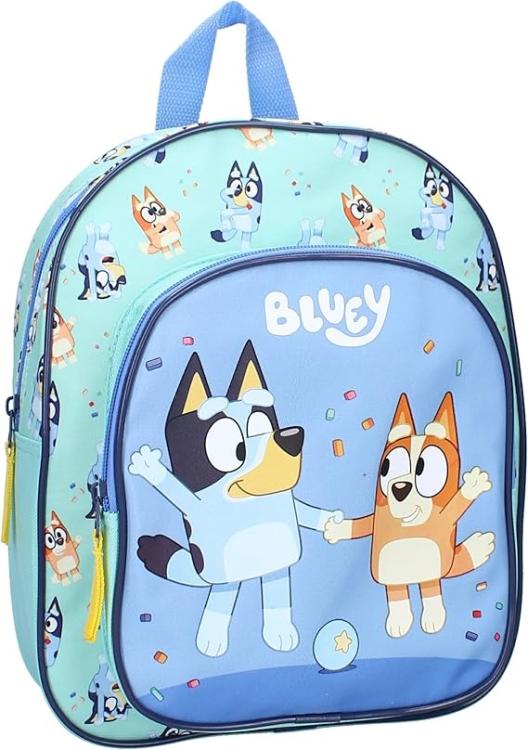 Bluey Zaino per Scuola Materna Asilo Best Friends Fun - Zainetto Bambino Bambina