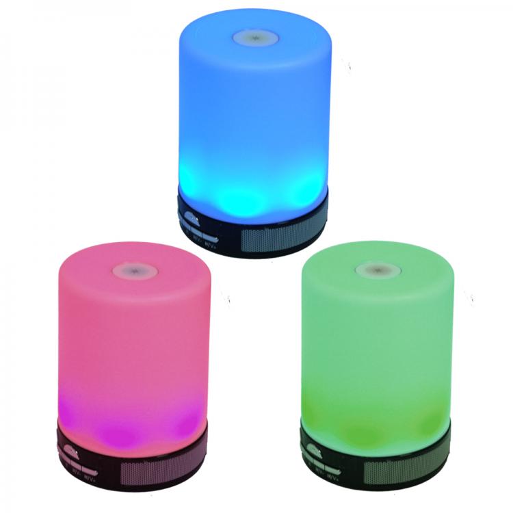 Xtreme - Speaker Bluetooth Cassa Portatile Led Lampada Touch Cromoterapia Iphone