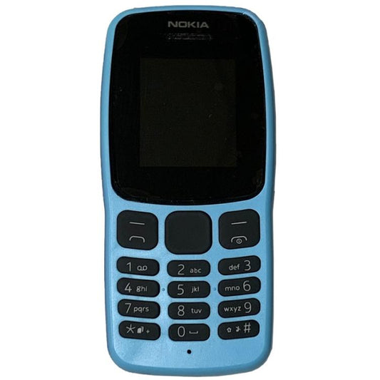 Nokia 106 - Cellulare Tasti Grandi Anziani Ds 1,8 Pollici 4Mb Radio Torcia Blue