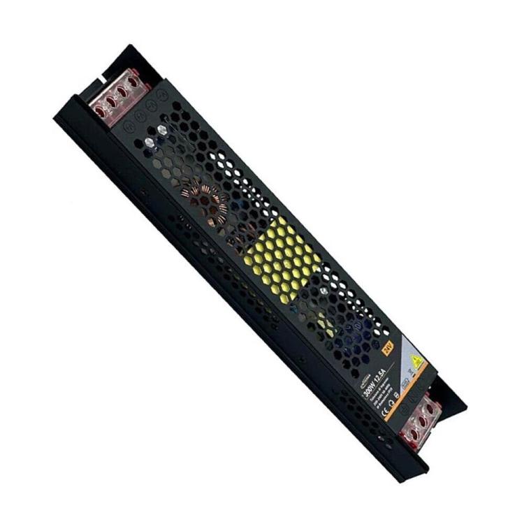 ALIMENTATORE SLIM STABILIZZATO 24V 300W SWITCH TRASFORMATORE 12.5MHA TELECAMERE