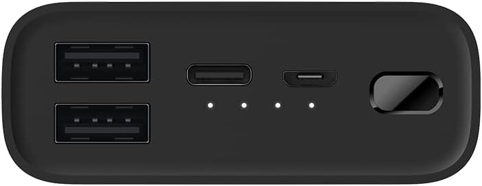 Xiaomi Mi Power Bank 3 Ultracompact Universale Ricarica Smartphone Cellulare Usb
