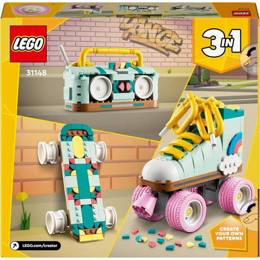 Lego Creator 3In1 Pattino Rotelle Trasformabile In Skate/Radio Costruzione 342Pz