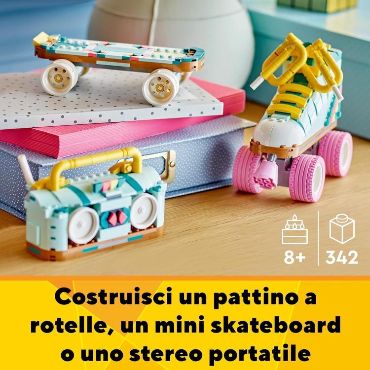 Lego Creator 3In1 Pattino Rotelle Trasformabile In Skate/Radio Costruzione 342Pz