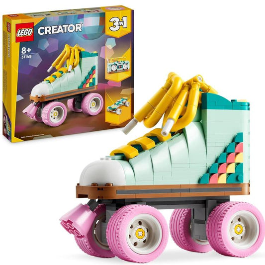 Lego Creator 3In1 Pattino Rotelle Trasformabile In Skate/Radio Costruzione 342Pz