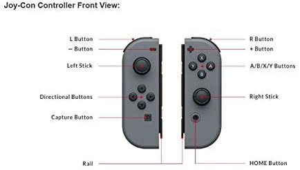Joy-Con Coppia Controller Nintendo Switch Viola Arancione Pad Joystick Ufficiale