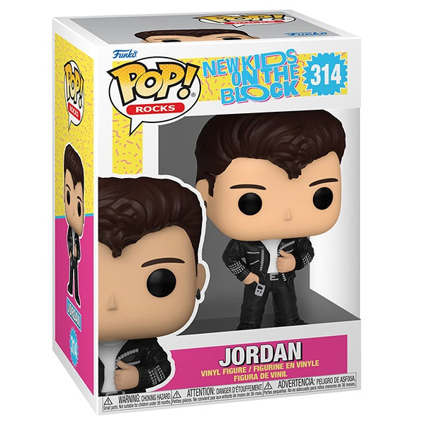 Funko Pop ! Rocks: New Kids On The Block - Jordan (314) Nkotb Music Vinyl Figure