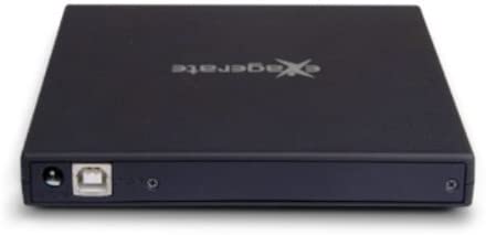 Hamlet Masterizzatore Slim Dvd Esterno Xdvdslimk Ultraslim Usb2.0 Black