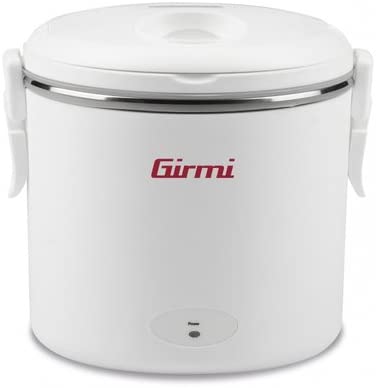 Girmi Scaldavivande Elettrico Sc01 Contenitore Inox 40W Bianco Riscalda Cibo