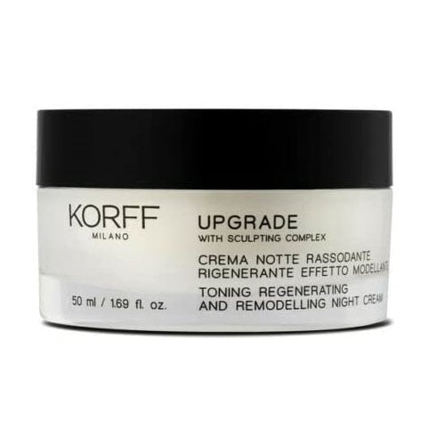 Korff Upgrade Crema Notte Rassodante 50Ml Vellutata E Di Rapido Assorbimento