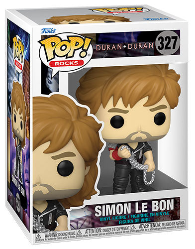 Funko Pop ! Rocks Duran Duran - (327) Simon Le Bon Vinyl Figure 9Cm Gruppo Rock