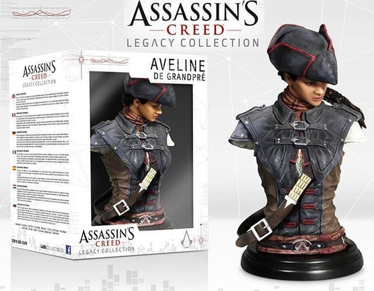 ASSASSIN'S CREED LIBERATION AVELINE BUSTO STATUA ACTION FIGURE LEGACY COLLEZIONE
