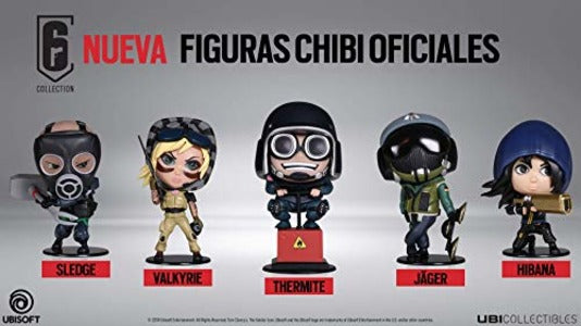 Rainbow Six -Valkyrie Action Figure Statua Da Collezione Chibi Ubisoft Gioco Ps4