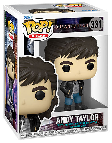Funko Pop ! Rocks Duran Duran - (331) Andy Taylor Wild Boys Vinyl Figure 9Cm