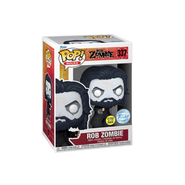 Funko Pop ! Rocks Rob Zombie - (337) Rob Zombie Glows Special Edition Vinyl