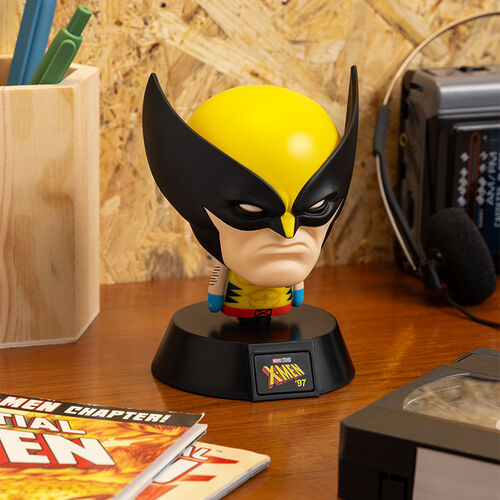 Paladone Icons Wolverine Light Lampada Da Tavolo Marvel X-Men Led Lamp Icon 11Cm