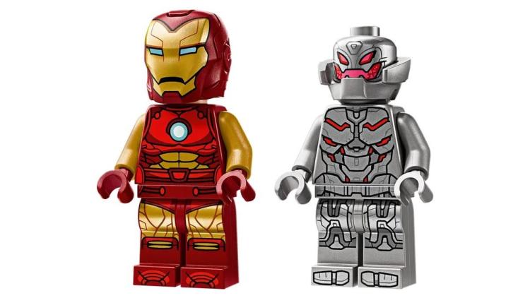 Lego Marvel Avenger 76307 Iron Man Mech Vs Ultron 6+ Costruzione 101Pz