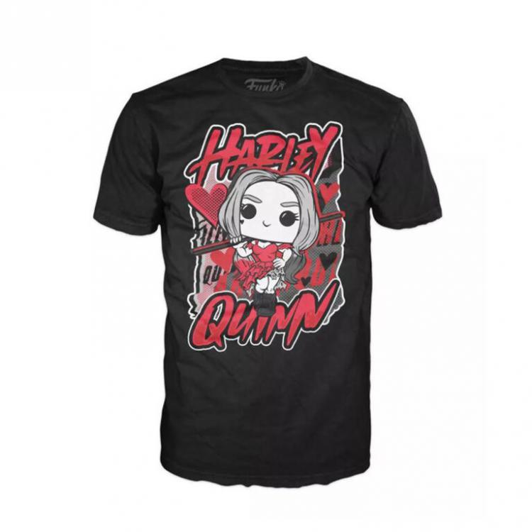 Funko Pop ! Tees Suicide Squad Harley Quinn Diamond Collection + T-Shirt Figure
