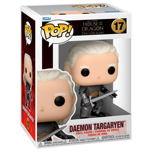 Funko Pop Tv ! House Of The Dragon S3 - (17) Daemon Targaryen Vinyl Figure 9Cm