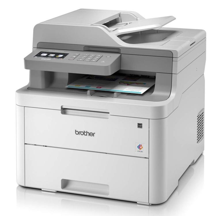 BROTHER STAMPANTE MULTIFUNZIONE LED COLORI WIFI LAN USB DCP-L3550CDW COMPUTER PC