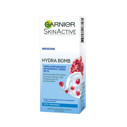 Garnier Skinactive Hydra Bomb Crema Viso Idratante Antiossidante Anti Rughe Age