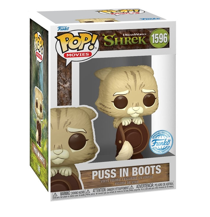 Funko Pop ! Shrek 30Th - (1596) Il Gatto Con Gli Stivali Special Puss In Boots