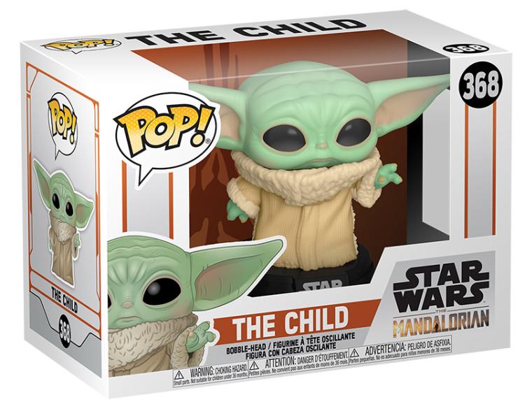 Funko Pop ! Star Wars The Mandalorian - (368) The Child Vinyl Figure 9Cm