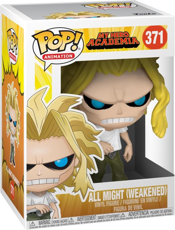 Funko Pop ! Animation My Hero Academia (371) All Might (Weakened) Figure 9Cm