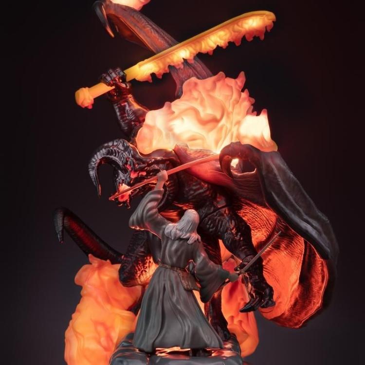 Il Signore Degli Anelli - Lampada The Balrog Vs Gandalf 41Cm Paladone Led Light