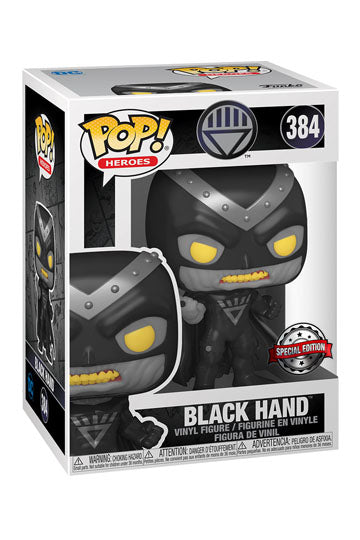 Funko Pop ! Heroes - Dc Comics - (384) Black Lantern - Exm Vinyl Figure 9Cm