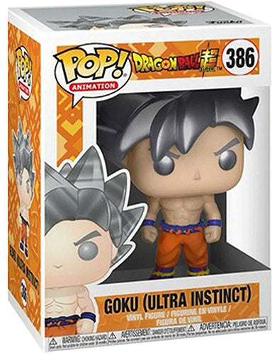 Funko Pop ! Animation - Dragon Ball Super (386) Goku (Ultra Instinct) Vinyl 9Cm