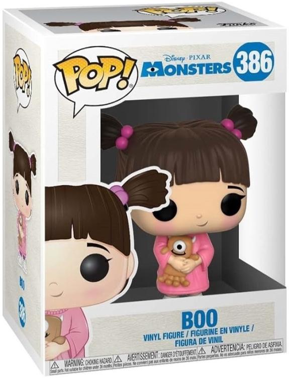 Funko Pop ! Disney Pixer Monsters & Co - (386) Boo Vinyl Figure 9Cm Statuetta