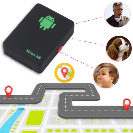 Microspia Localizzatore Satellitare Gps Gsm Tracker Ambientale Sim Spia Mini A8