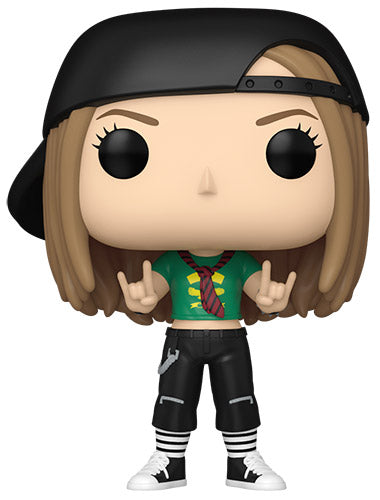Funko Pop ! Rocks Avril Lavigne (390) Avril Lavigne Sk8Er Boi Vinyl Figure 9Cm